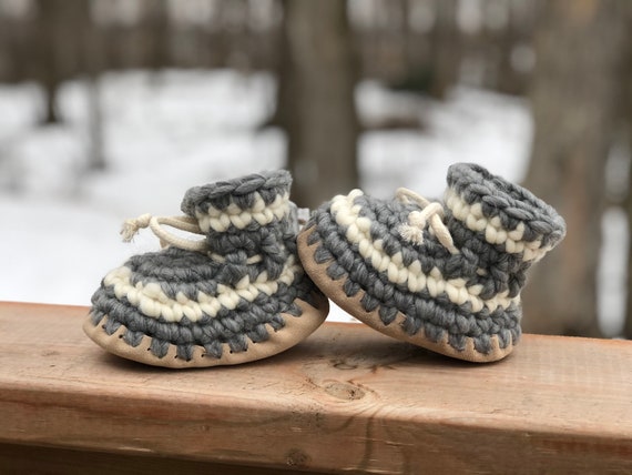 Youth Cabin Slippers 100 Highland Wool Sheepskin and Suede