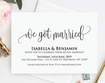 we got married etsy