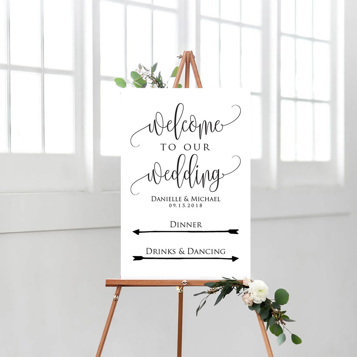 Wedding Welcome Sign Template Printable Wedding Sign Reception Sign Wedding Sign Instant Download Welcome Sign Templett Editable PDF 09