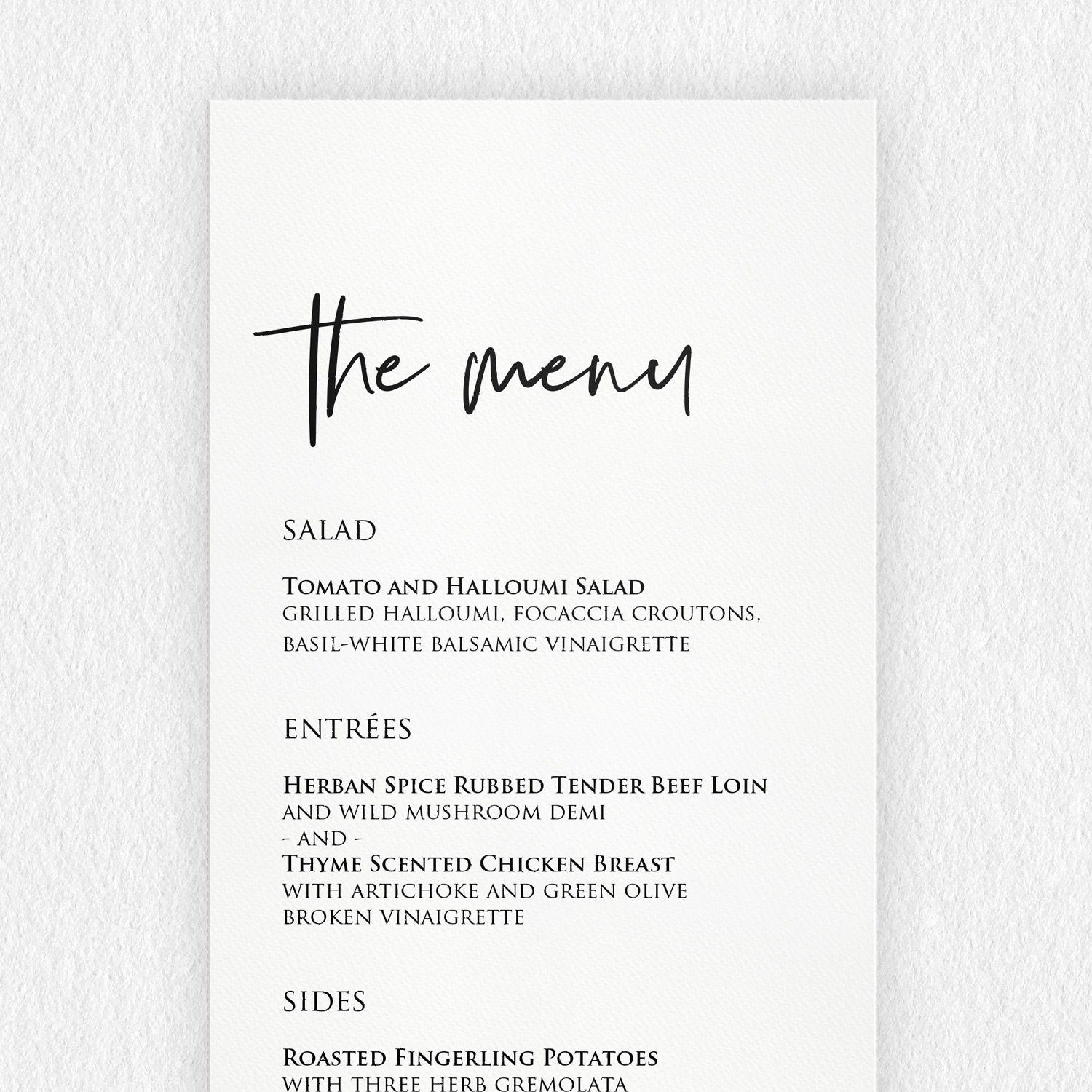 simple-wedding-menu-template-printable-wedding-menu-card-etsy