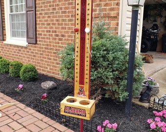 Cornhole Scoreboard - Stain and Polyurethane