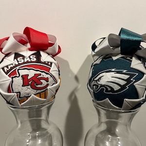 Quilted College and Sports Ornaments