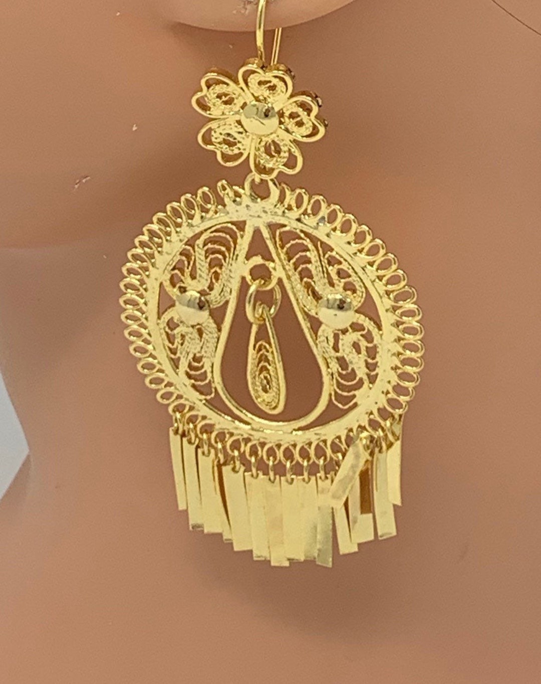 Mexican folklorico earrings sale