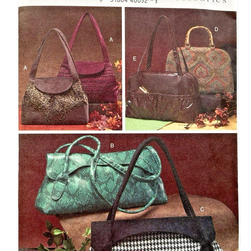 Professional Handbag Pattern Uncut Handbag Pattern - Etsy