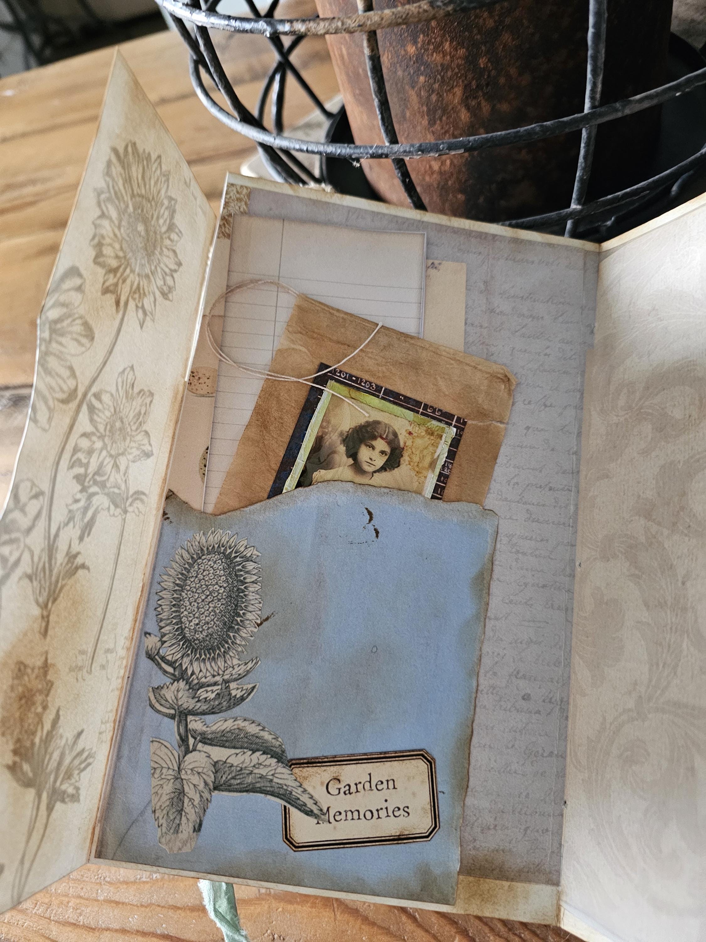 In the Garden Junk Journal - Etsy