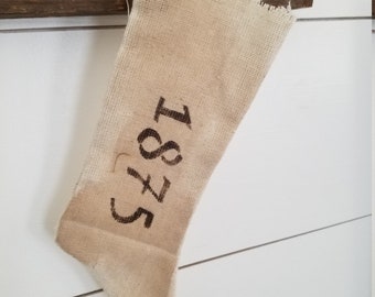 linen Stocking