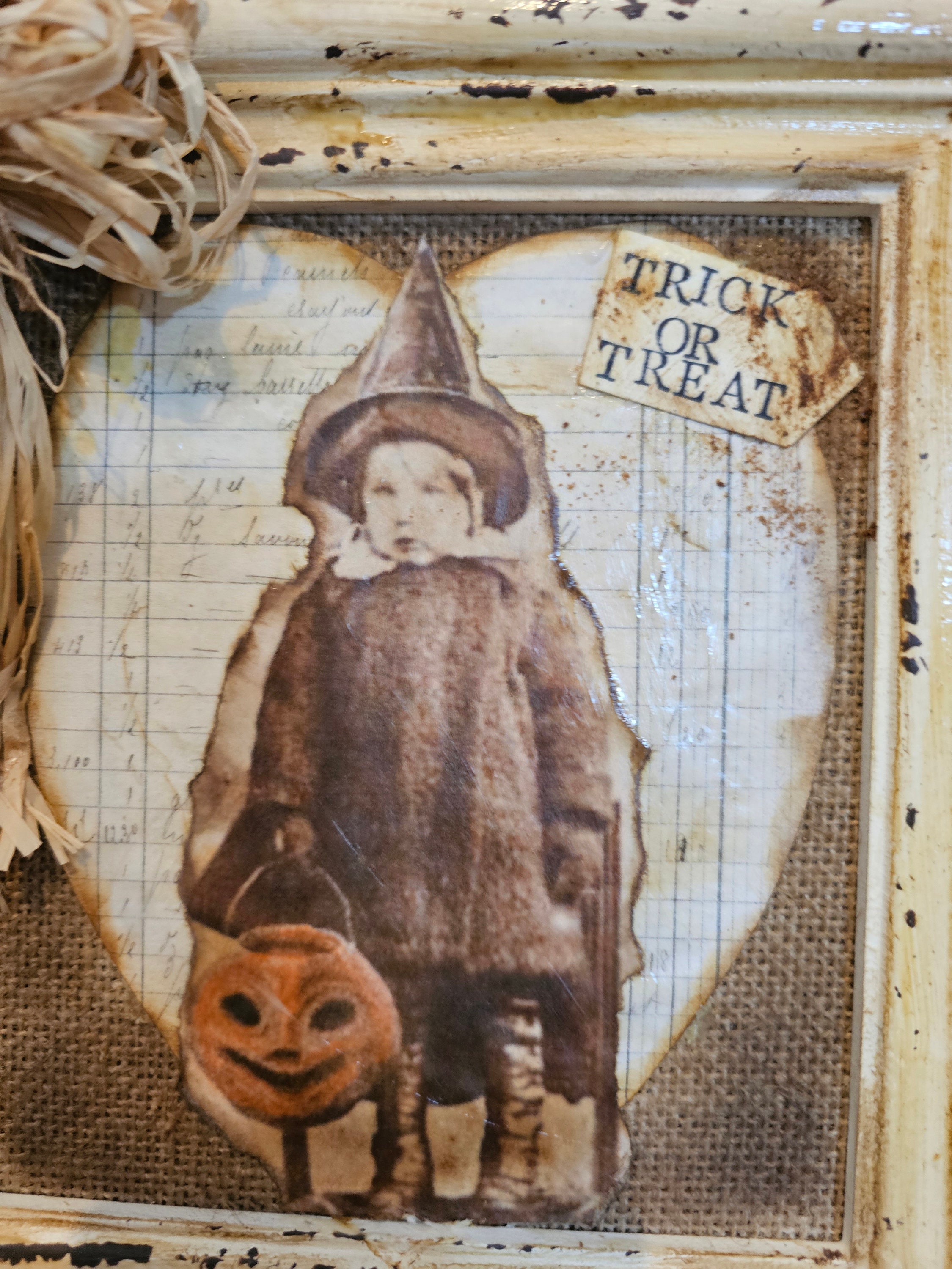 Little Jack Witch Girl Framed