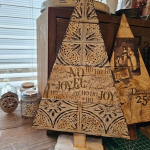 Wood Tree Decor