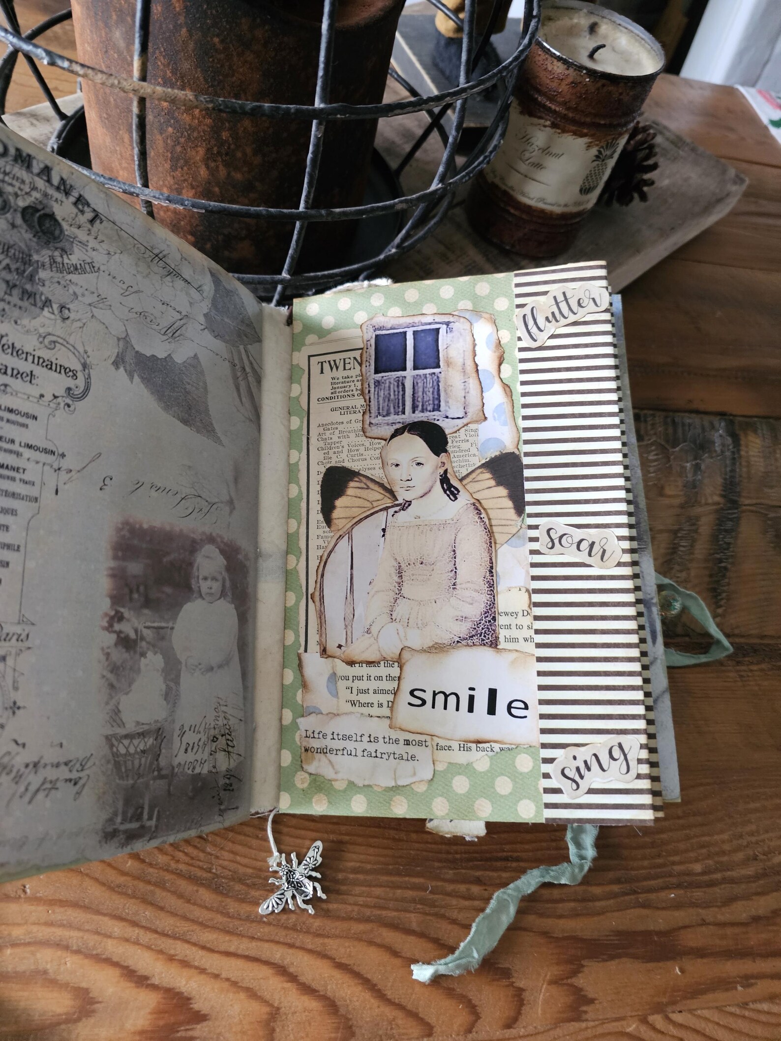 In the Garden Junk Journal - Etsy