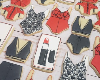 Lingerie Cookies; Bachelorette, Girls Night