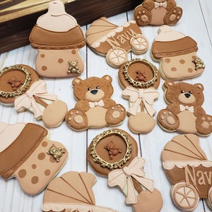 Brown Bear, Teddy Bear Cookies