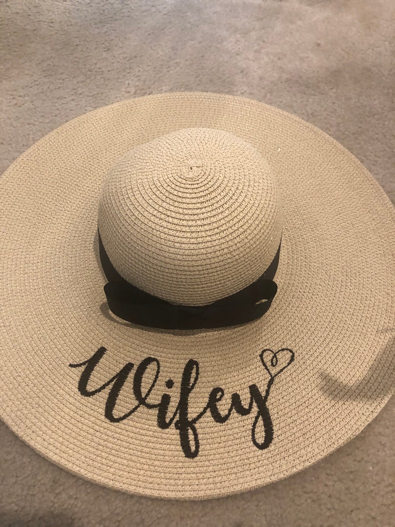 Personalized Floppy Sun Hat Floppy Hat Personalized Floppy Etsy