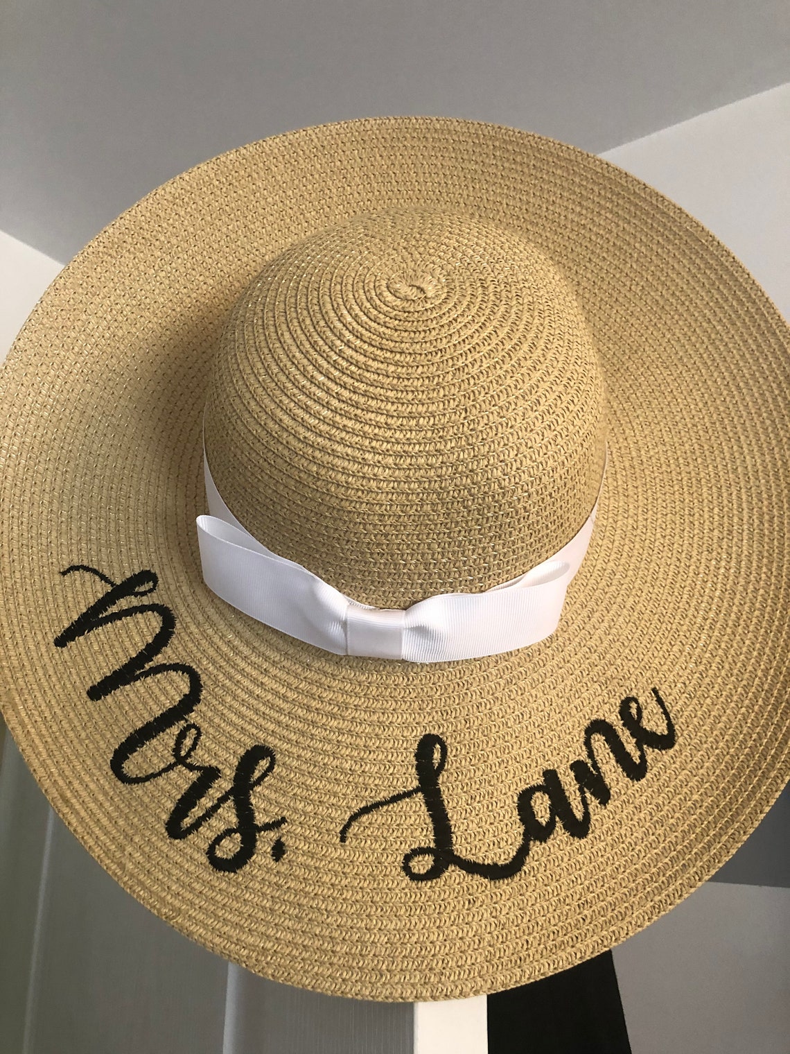 Personalized Floppy Sun Hat floppy hat personalized floppy Etsy