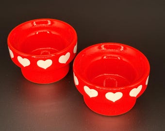 Waechtersbach Tea Light Candle Holders Pair (two pieces)