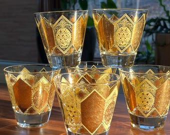 Stellar Condition (1 set of 6) Cera (Ned Harris) Pineapple Shot Glasses.