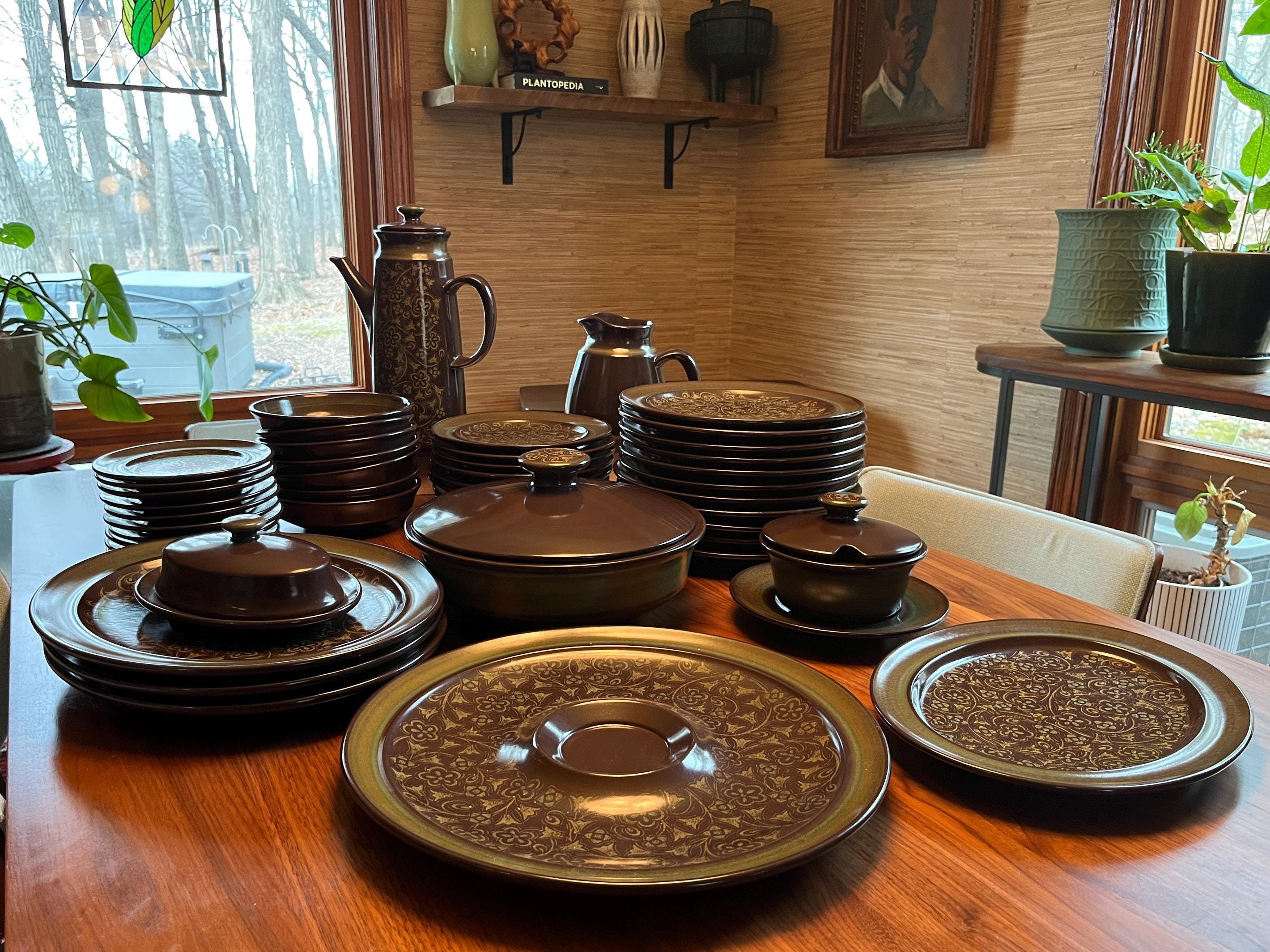 MCM Vintage Franciscan Madeira Earthenware Dinnerware - Etsy