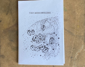 Tiny Moss Dwellers | A7 queer nature zine