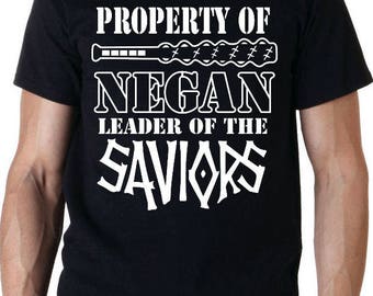 The Walking dead Property Negan Zombie TV T-Shirt