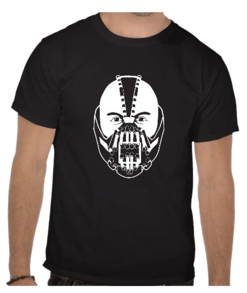 Bane Mask Batman Superhero Kids T-Shirt