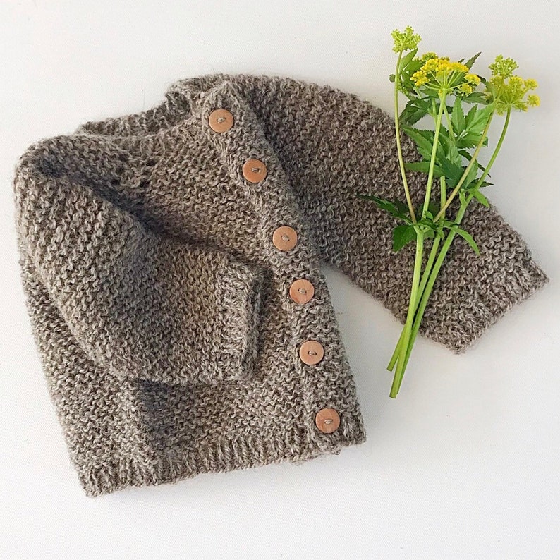 Baby Sweater Knitting Pattern / Etta Cardigan / Kids Sweater - Etsy