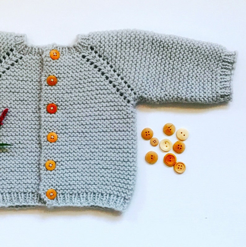 Baby Sweater Knitting Pattern / Etta Cardigan / Kids Sweater - Etsy