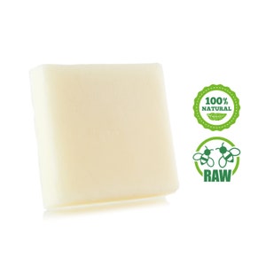 White BEESWAX Block - Natural, Cosmetic Grade, Premium Quality - (1 lb)