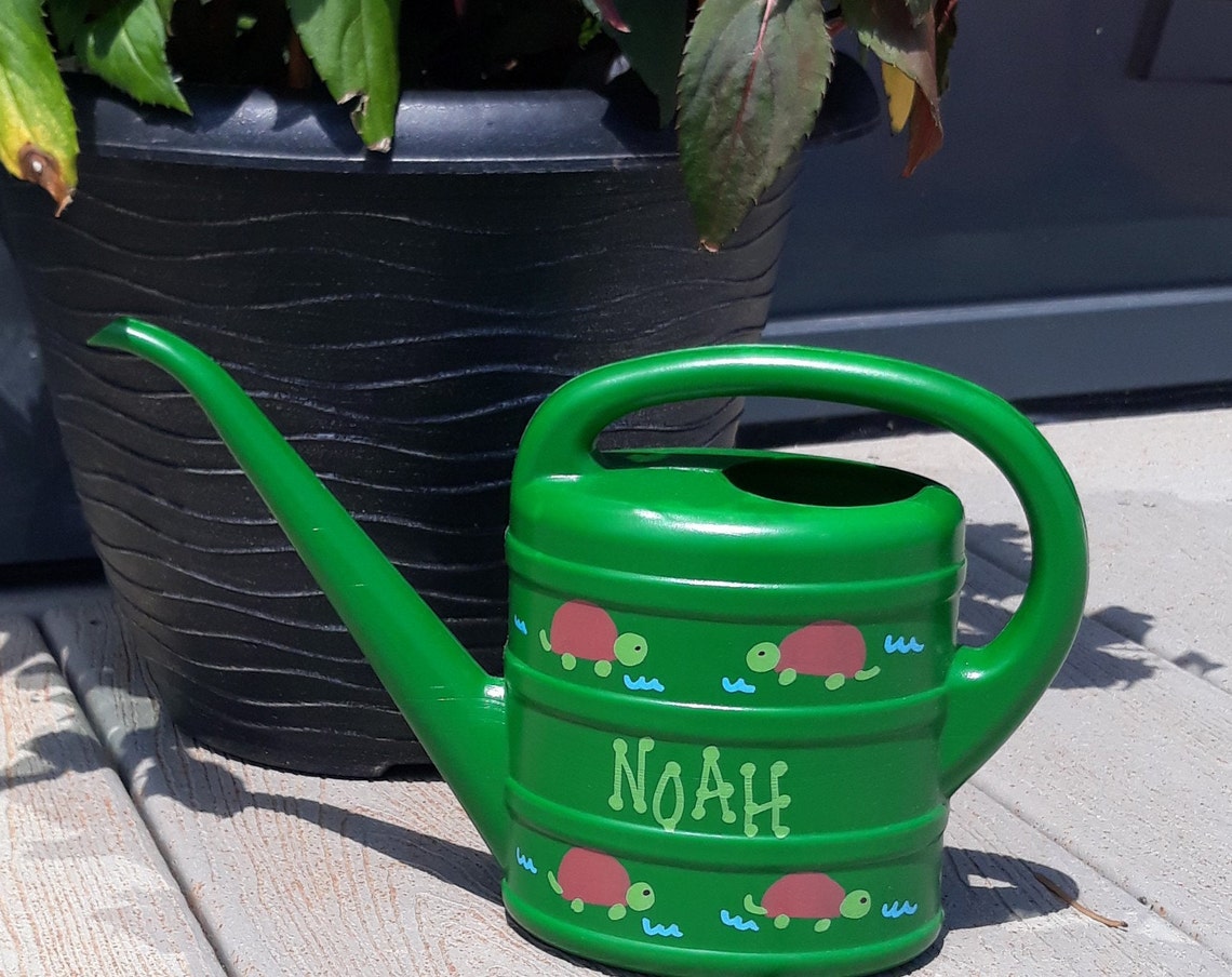 Handmade Personalized Watering Can Etsy