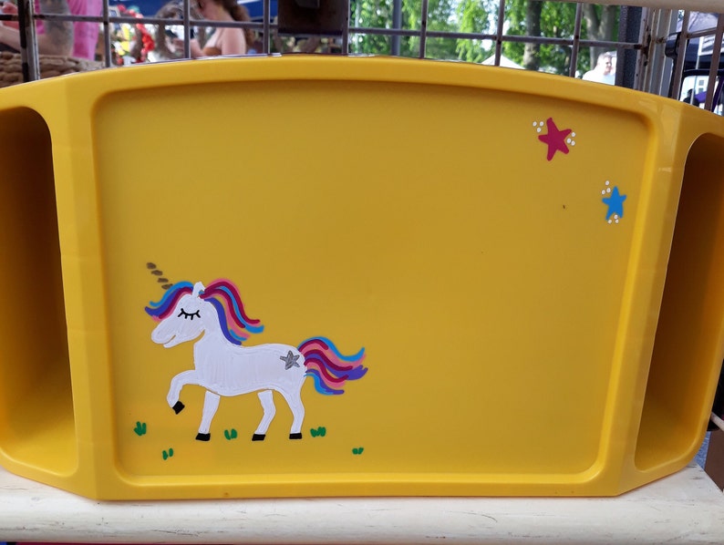 2 Personalized Children Lap Trays Etsy