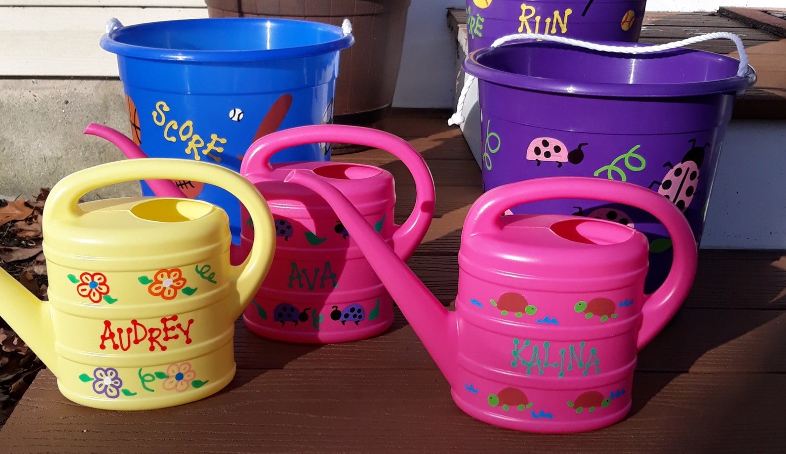Handmade Personalized Watering Can Etsy