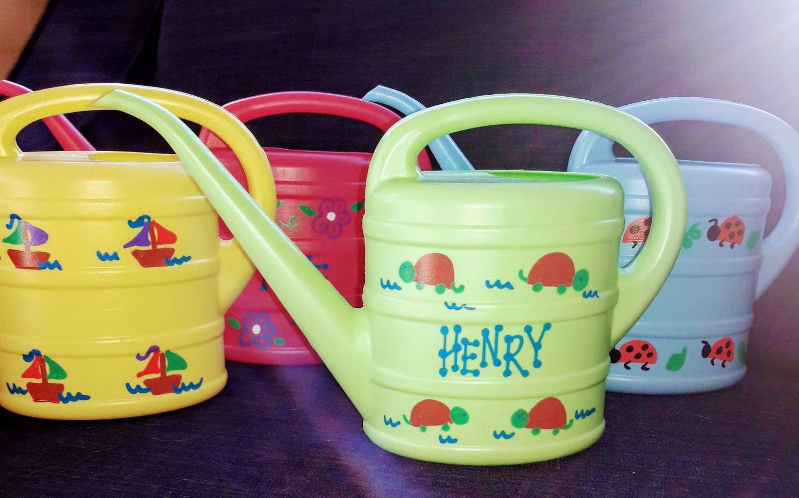 Handmade Personalized Watering Can Etsy