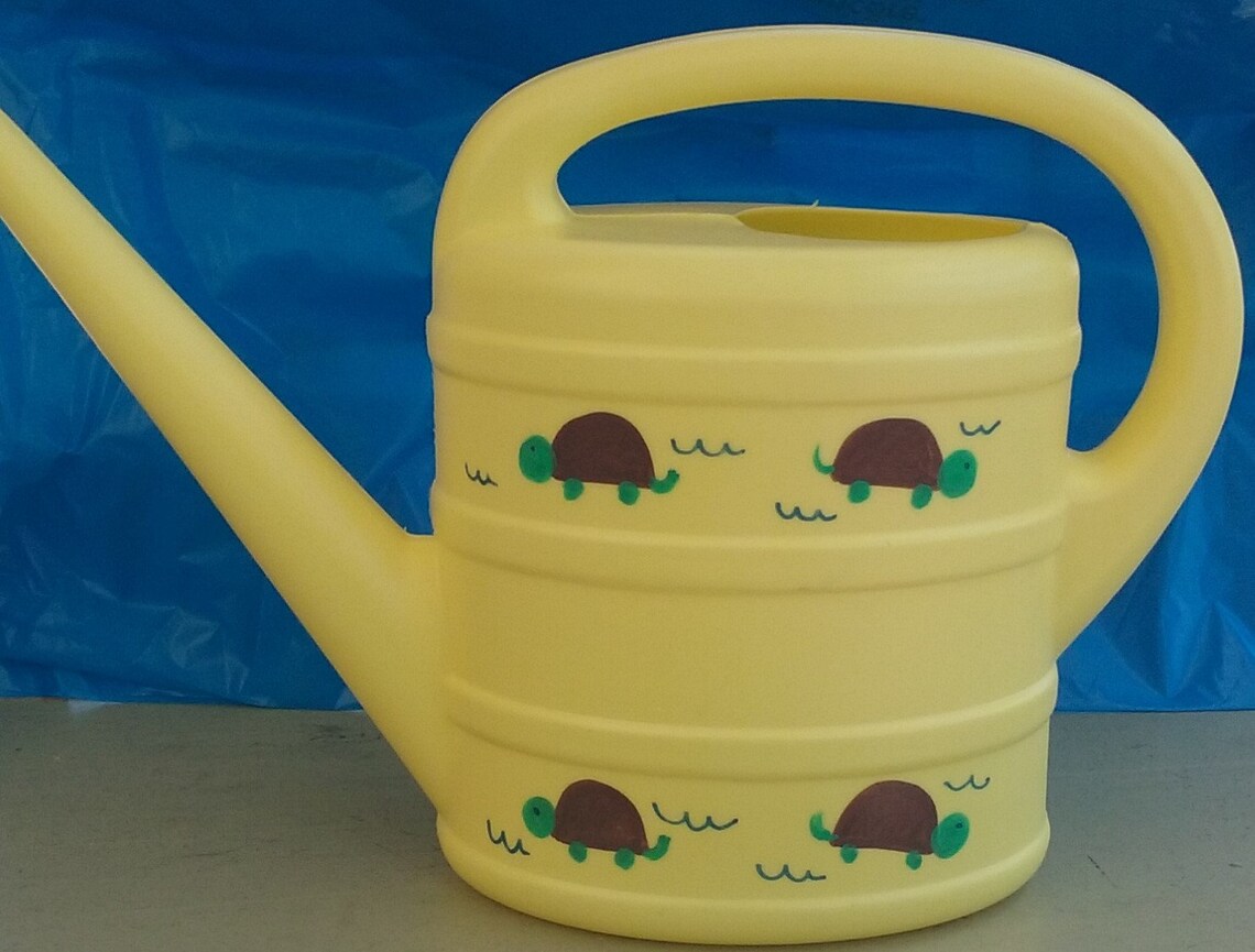 Handmade Personalized Watering Can Etsy