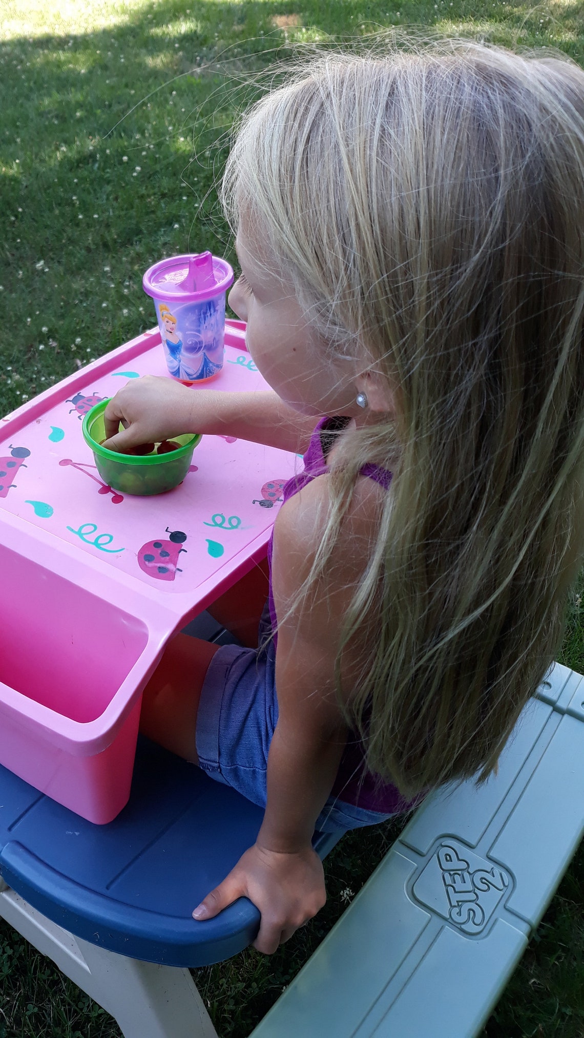 2 Personalized Children Lap Trays Etsy