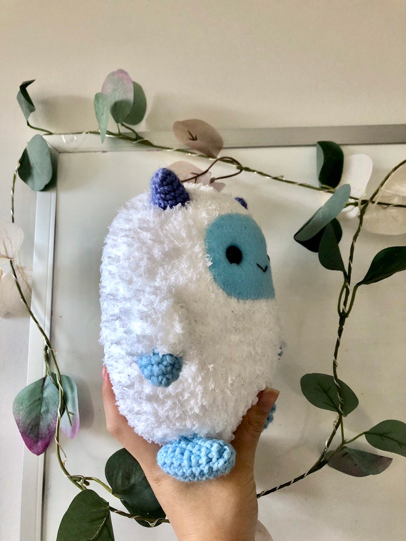 Fluffy Yeti Plush Etsy