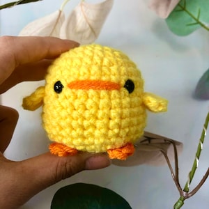 Mini Duck Plush (w keychain option)