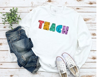 Teacher Shirt, Teacher Sweatshirt, Teacher T-Shirt, Gift for Teacher, Teacher Appreciation Gift