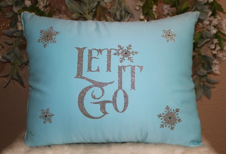 Quinceanera Kneeling Pillow Disney Frozen Theme Let It Etsy