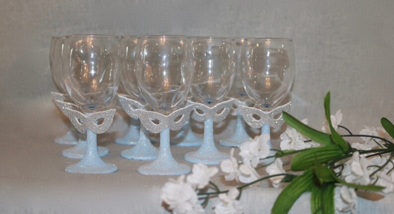 Quinceanera Party Accessories Toasting Glasses Toasting Etsy