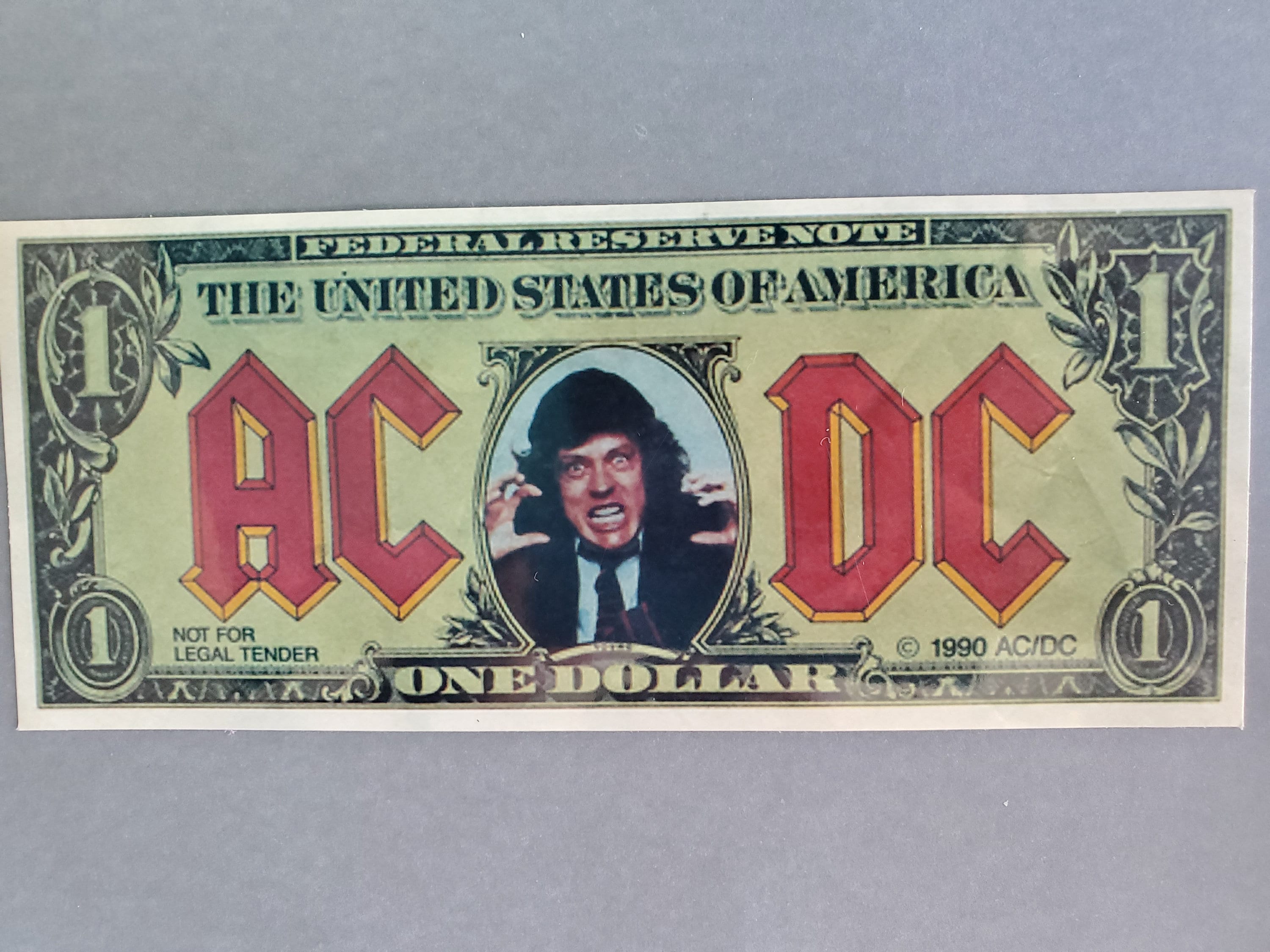 midt i intetsteds røveri dæmning AC/DC Money Talks Dollar Sticker - Etsy