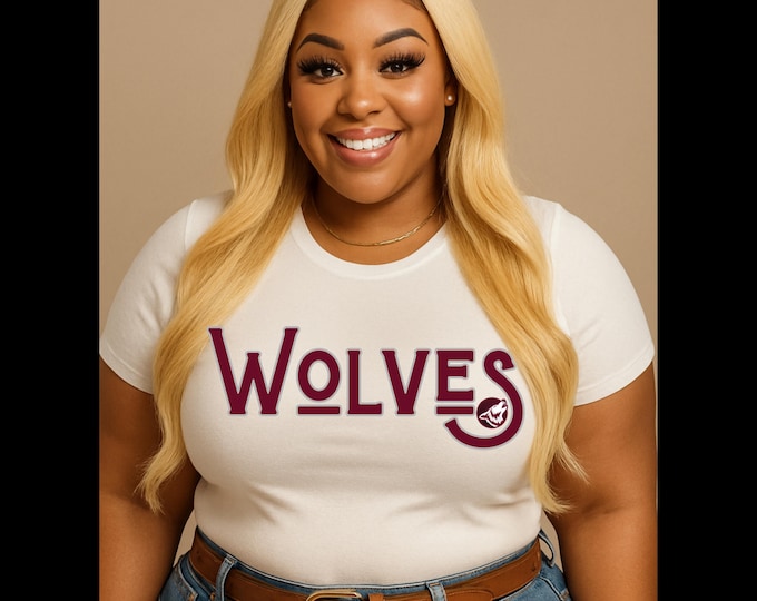 Wolves Mascot PNG | Digital Design | Instant Download | Wolves PNG