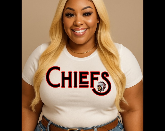 Chiefs Mascot PNG | Instant Download | Sublimation Design | Chiefs PNG