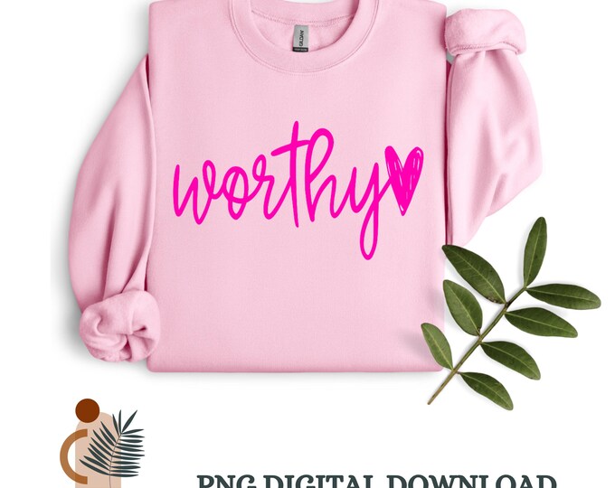 Worthy PNG | Religious PNG | Inspirational Gifts | Jesus PNG