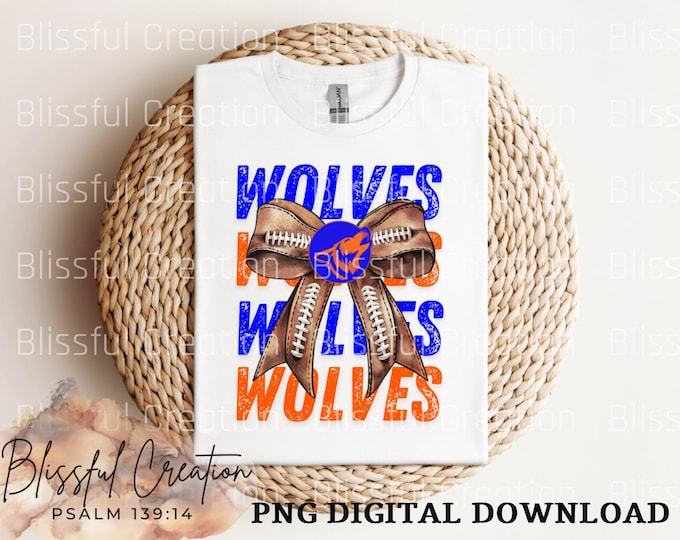 Wolves Croquette Bow PNG