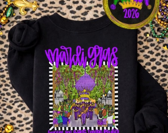 Mardi Gras Parade Tshirt | Fat Tuesday | NOLA