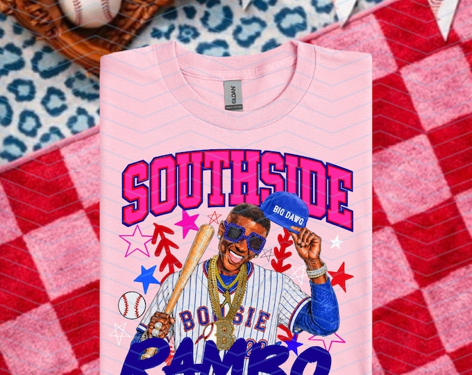 Southside Rambo Boosie Shirt | Girls & Boys | Baseball