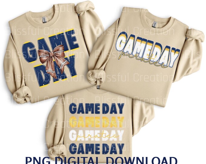 3 Pirates Game Day PNG