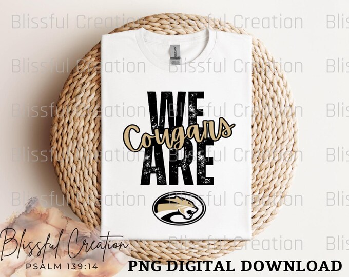 We Are Cougars PNG