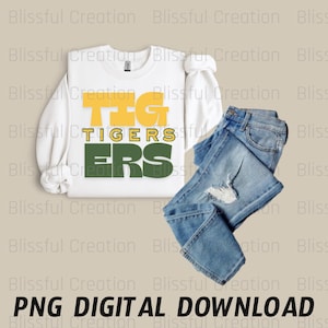 Tigers Mascot PNG- School Spirit