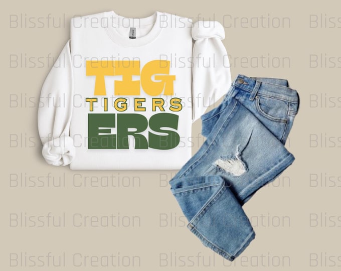 Tigers Mascot PNG- School Spirit