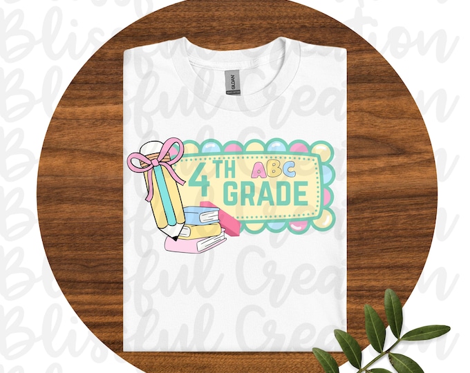 Girls Back To School PNG | Digital Designs | First Day Of School | 1st - 5th Grade