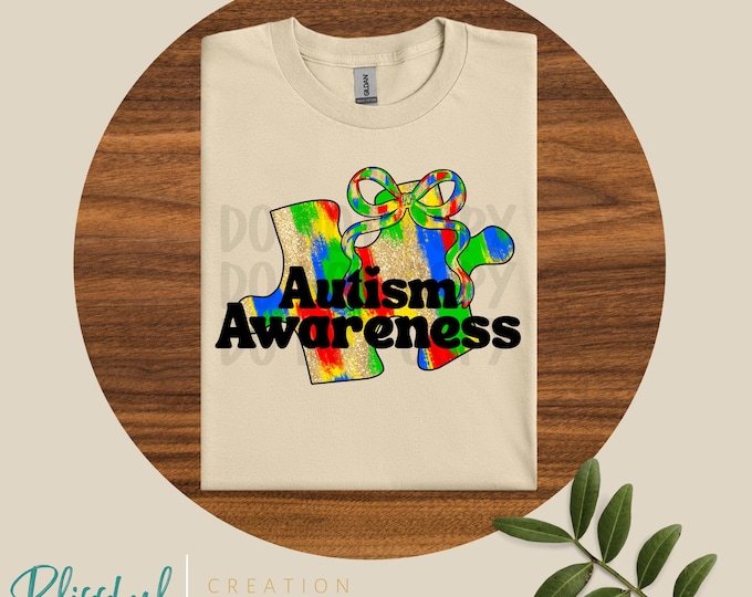 Autism Awareness PNG | Digital Download | We Wear Blue in April